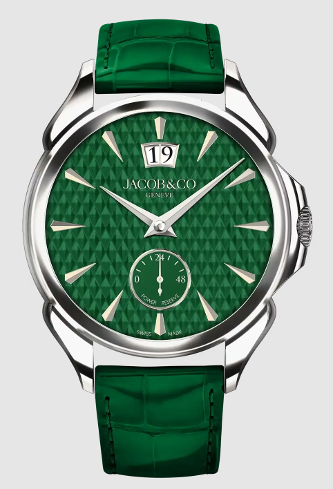 Review Jacob & Co palatial classic stainless steel pyramid dial PC400.10.AD.AB.A Replica watch